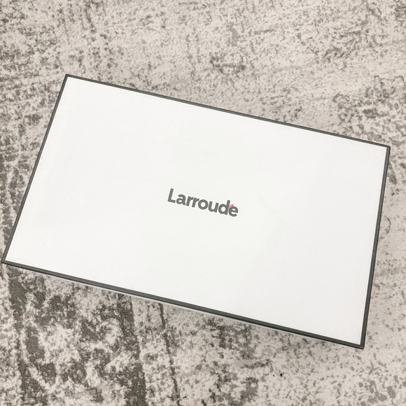 NWB Larroude Lara Knee High Combat Boot Tobacco - Picture 5 of 14